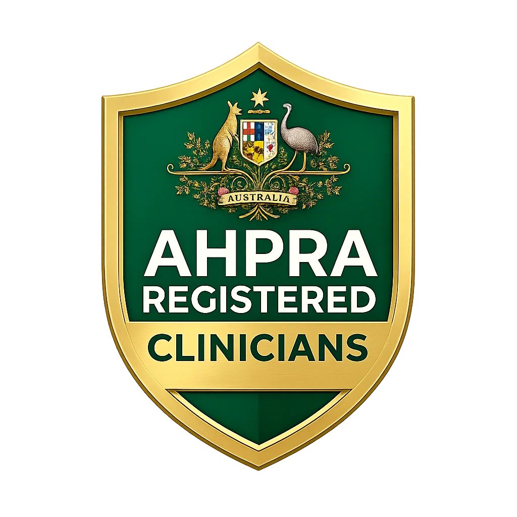 AHPRA-registered clinicians
